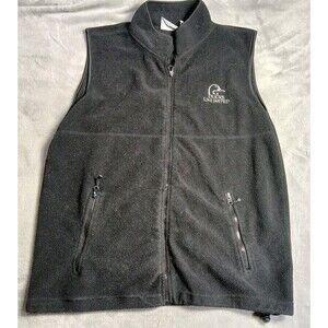 Ducks Unlimited XL Vest Gorpcore-Industrial Modern Woodsman Black Fleece Hiking